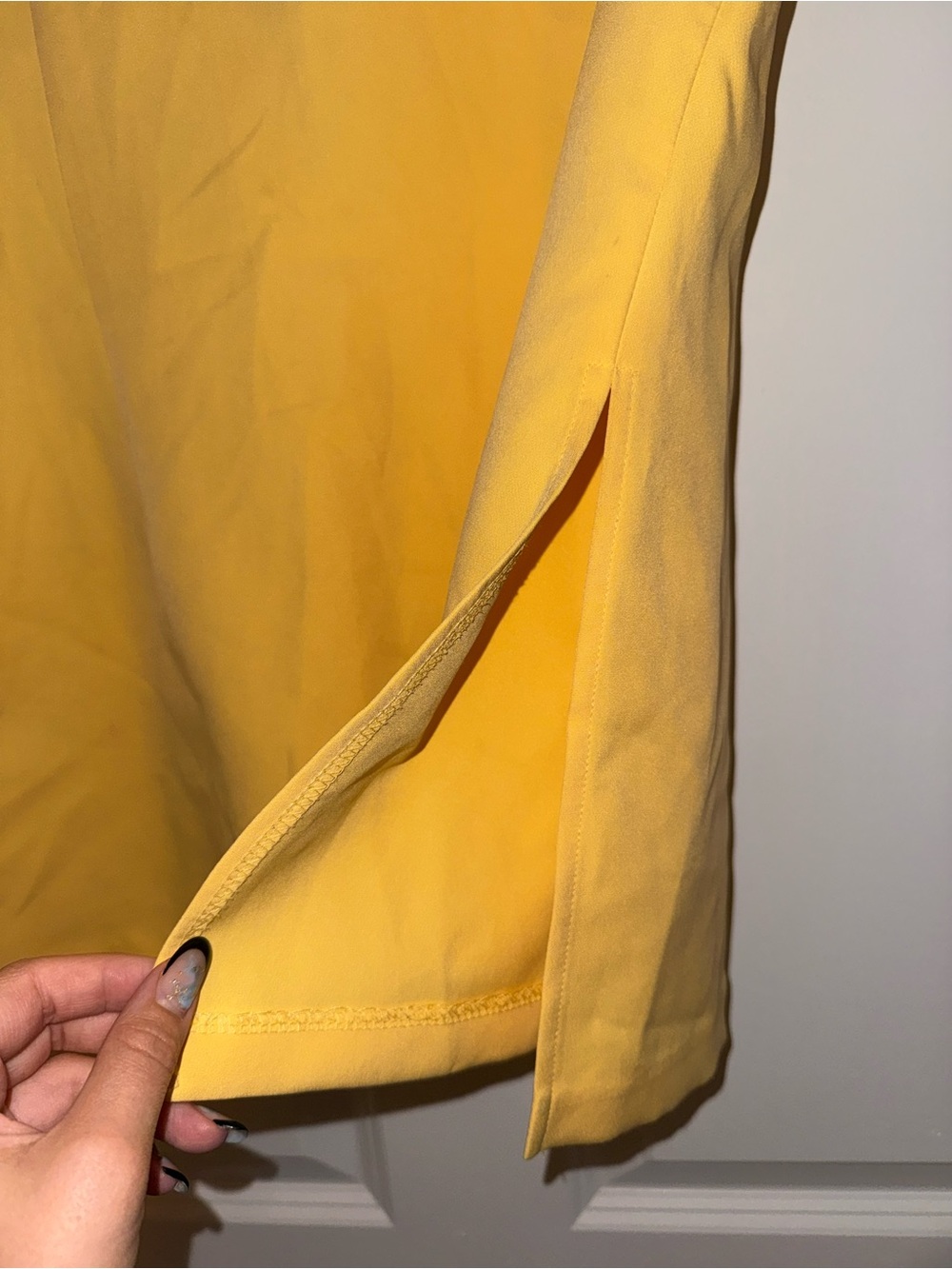 MadRag Longline Yellow Vest y2k  - XL - Picture 6 of 7